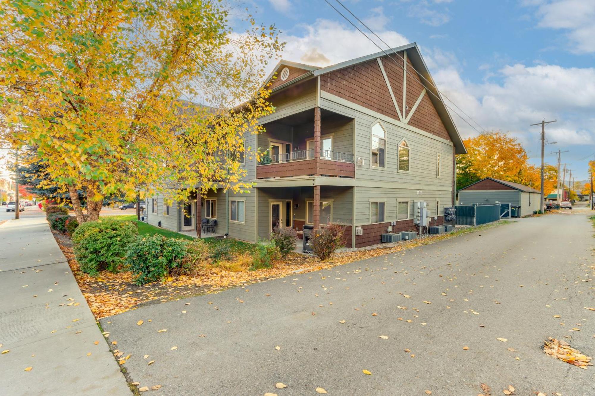 Modern Coeur Dalene Getaway Condo Walk Downtown! Coeur d'Alene Exterior foto