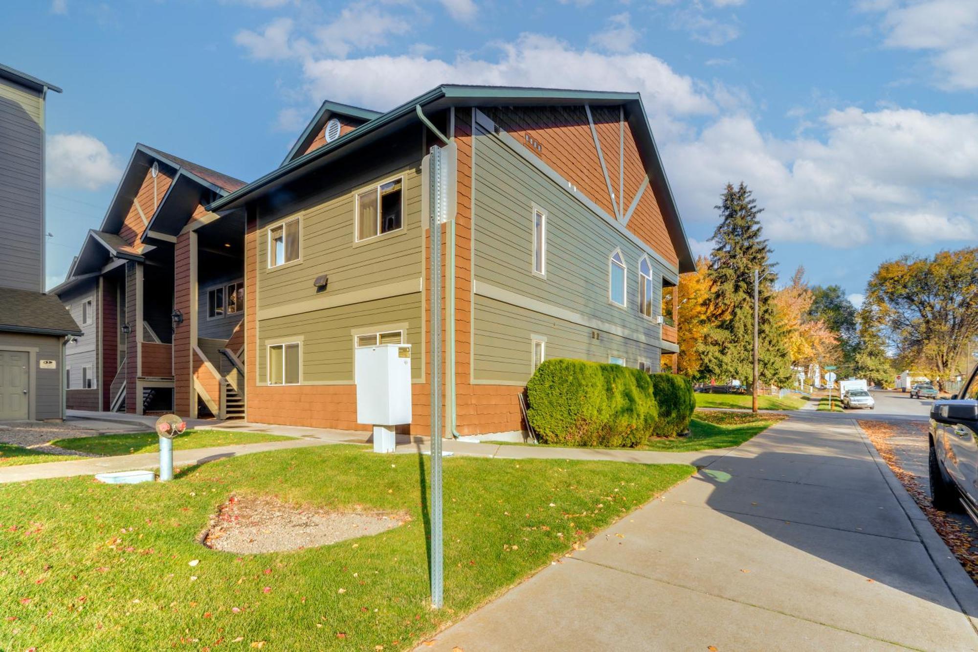 Modern Coeur Dalene Getaway Condo Walk Downtown! Coeur d'Alene Exterior foto