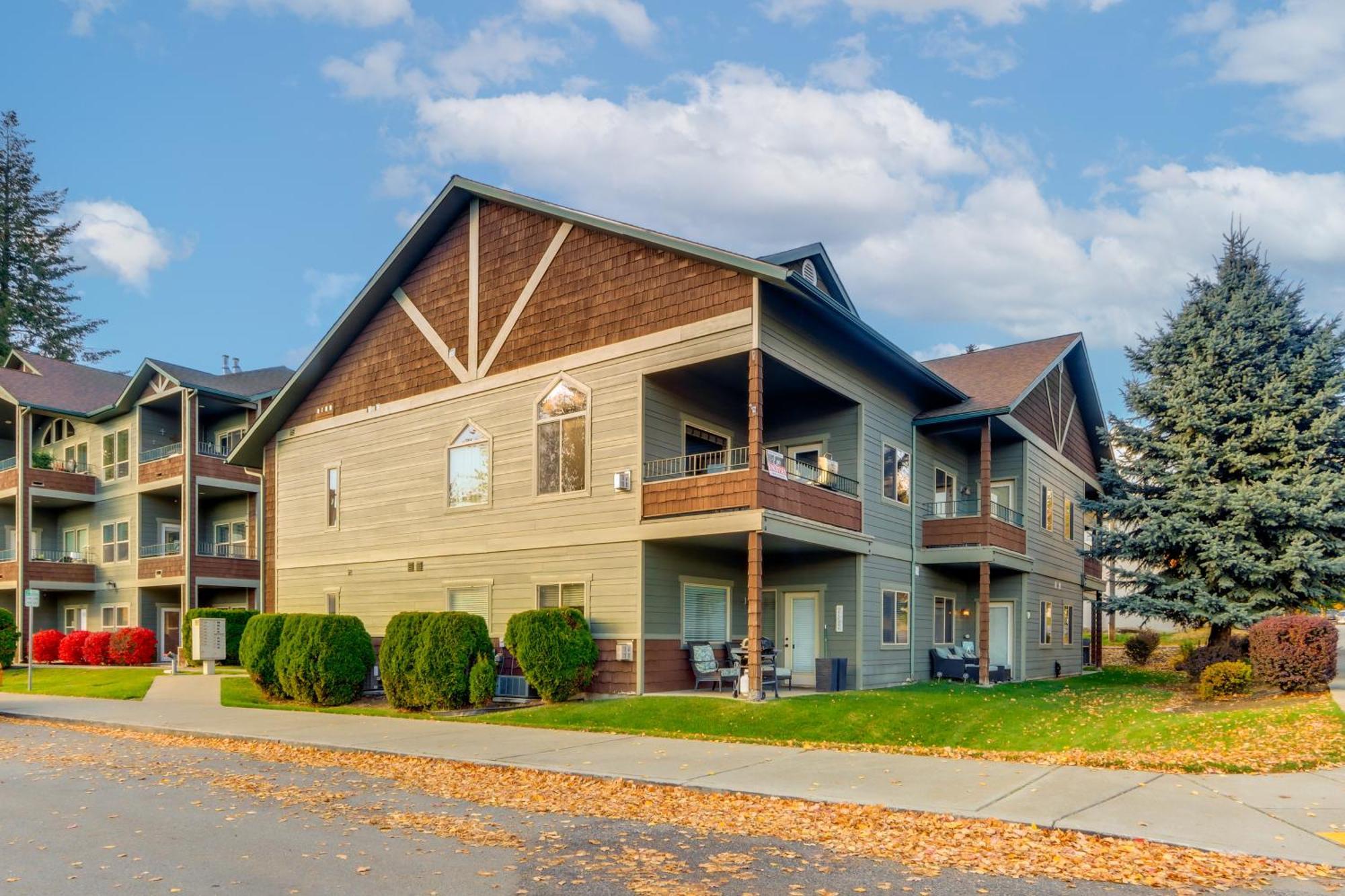 Modern Coeur Dalene Getaway Condo Walk Downtown! Coeur d'Alene Exterior foto